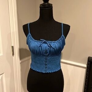 Urban Outfitters Maria Satin Cami Top M